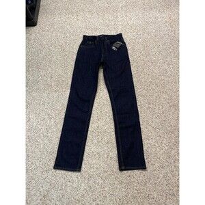 28 Mens Black Diamond Crag Denim Pants Dark Wash Slim Stretch Climbing Jeans